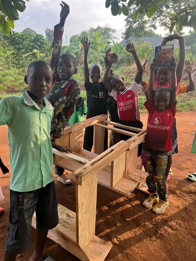 Our New Desks for the school - Christ Hope Orphanage Mityana Uganda