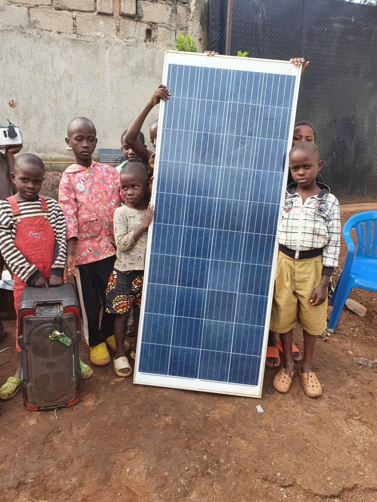 Our Solar From our donor - Christ Hope Orphanage Mityana Uganda