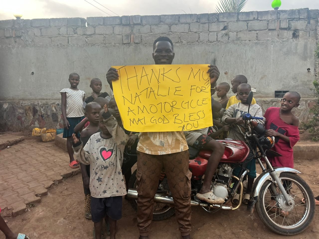 WORK ON GROUND. - Christ Hope Orphanage Mityana